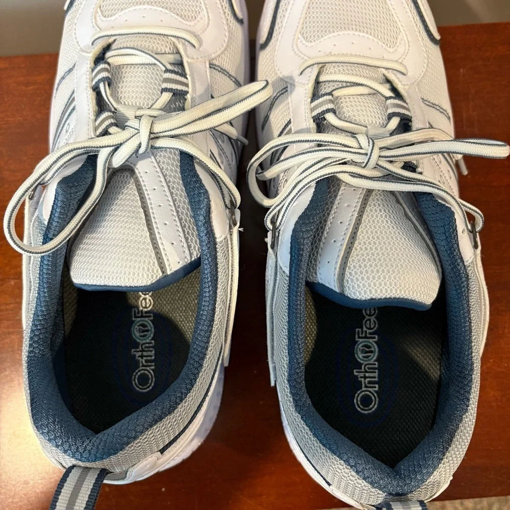 New Orthofeet Men’s Monterey Bay Comfort Walking Sneakers Shoes Size 11.5 XWide